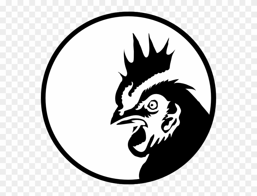 Chicken Head Silhouette Png Clipart