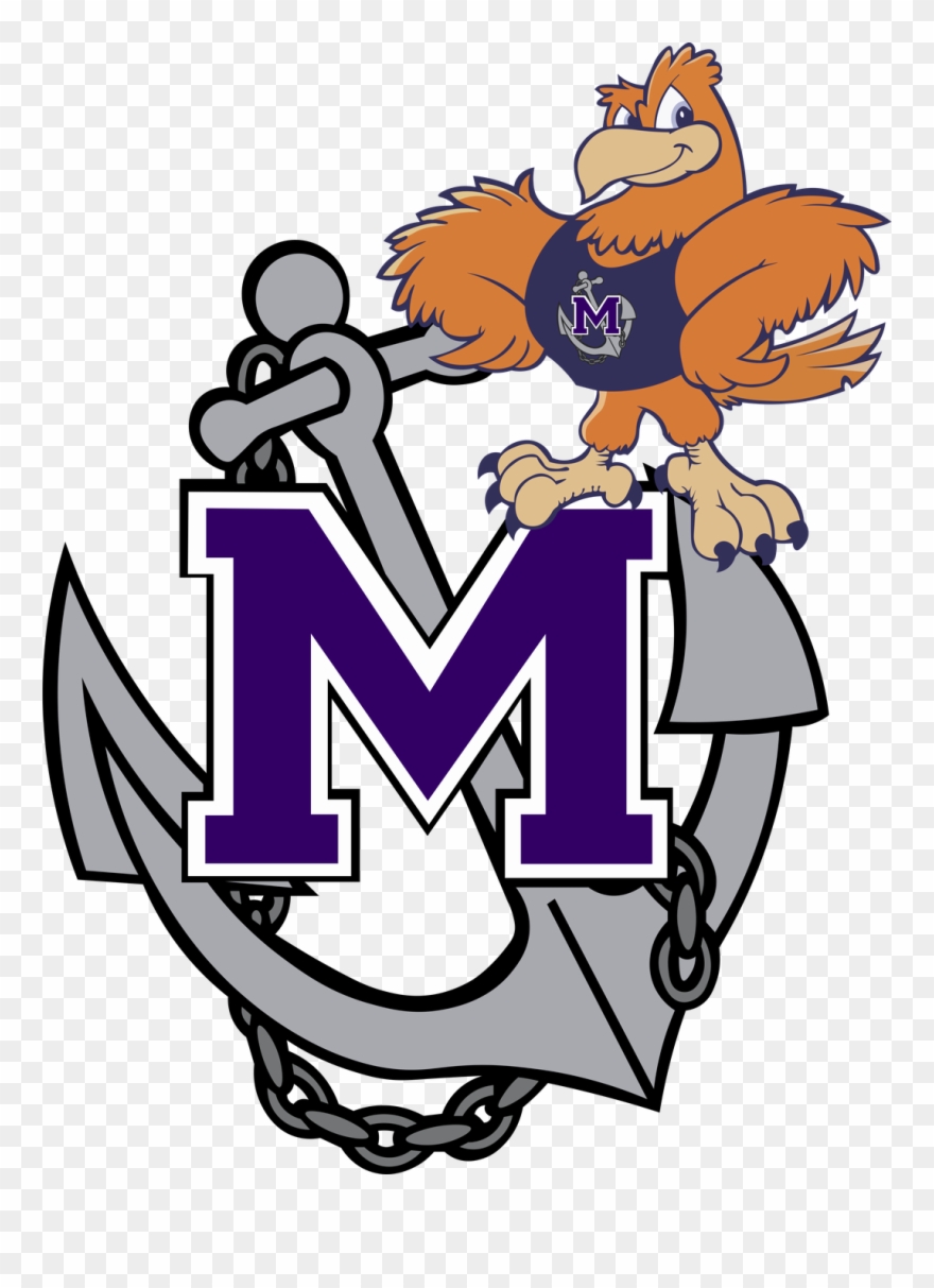 Garfield Elementary - Marinette Marines Anchor Clipart