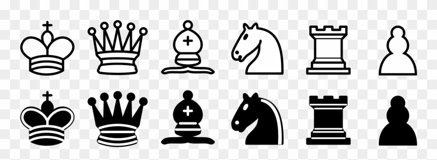 File Pieces Sprite Wikimedia - Chess Pieces Png Clipart