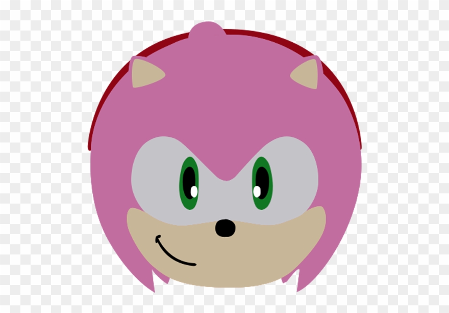 Lego Amy Hud,vector Icon By Soniconbox - Cartoon Clipart