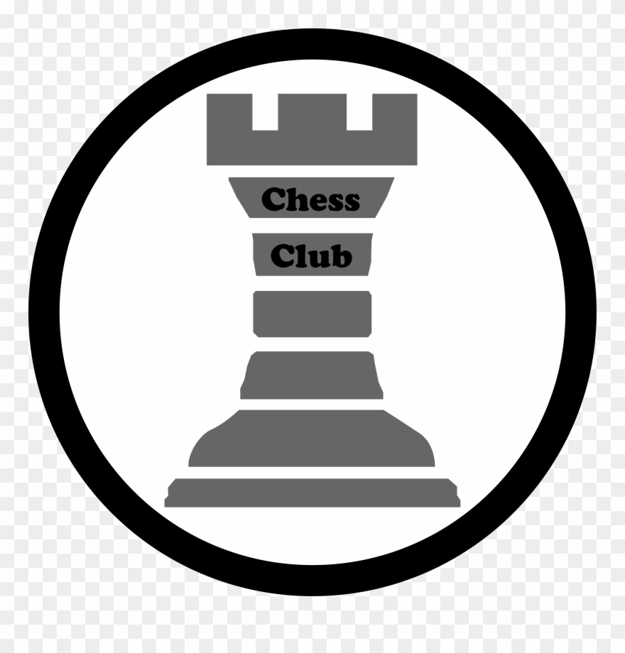 Chess Club - People Icon White Circle Clipart