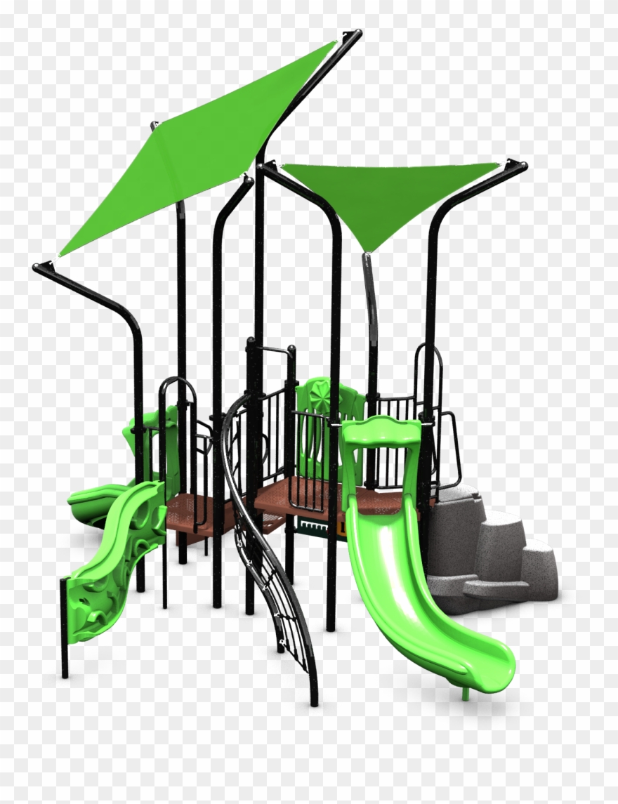 Summit Fun - Playground Slide Clipart
