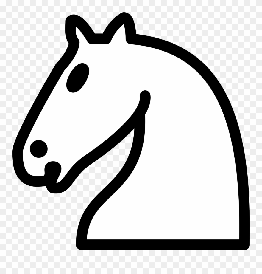 File Nlt Svg Wikimedia Commons Open - Chess White Knight Png Clipart