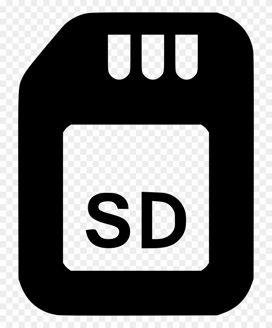 Memory Card Png Icon - Icon Clipart