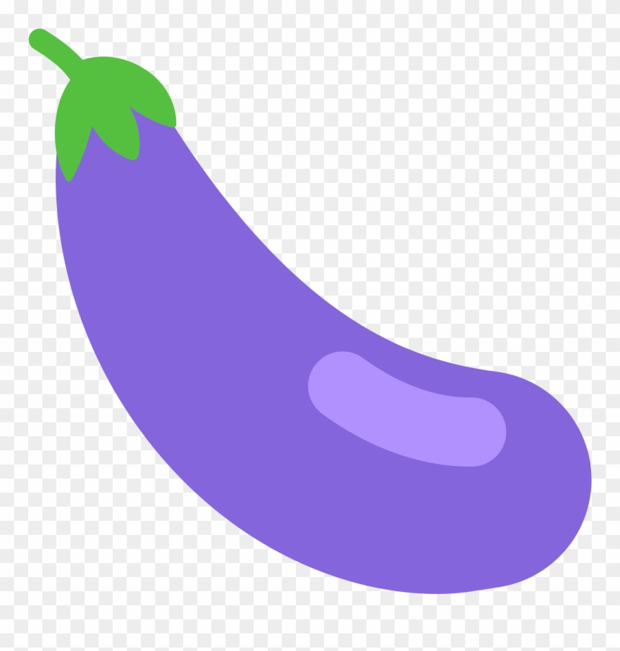 Say Cheese - Eggplant Transparent Png Emoji Clipart