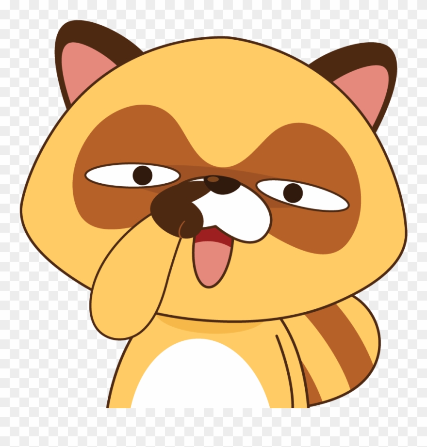 19 Nov - Rosco Raccoon Bbm Clipart