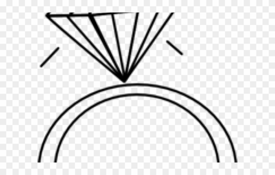 Jewellery Clipart Drawing - Clipart Wedding Ring - Png Download