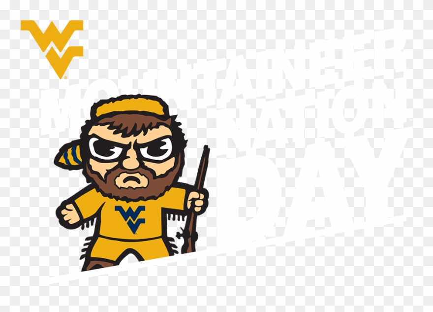 Wvu Cartoon Mountaineers Clipart