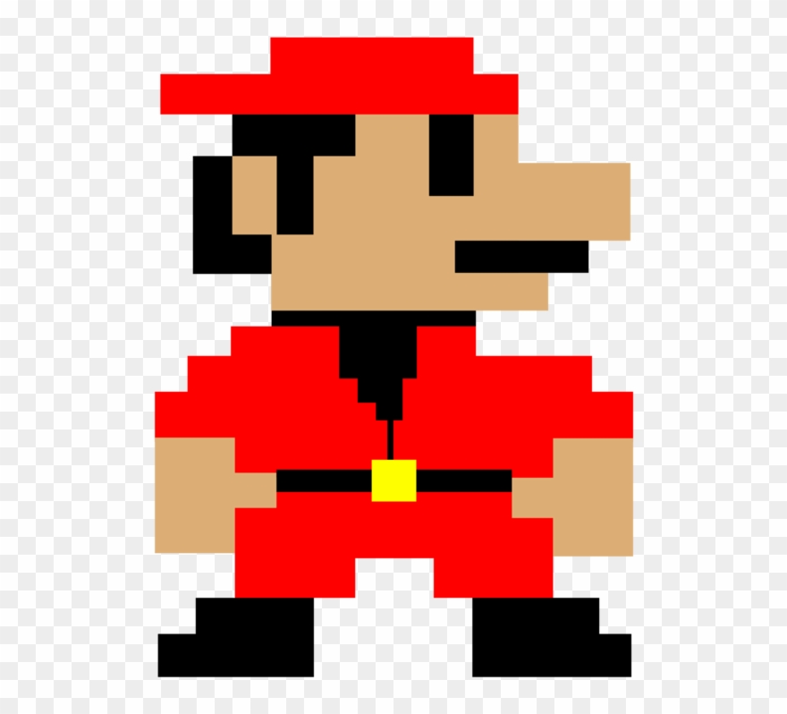 Super Mario Bros - 64 Bit 8 Bit Clipart