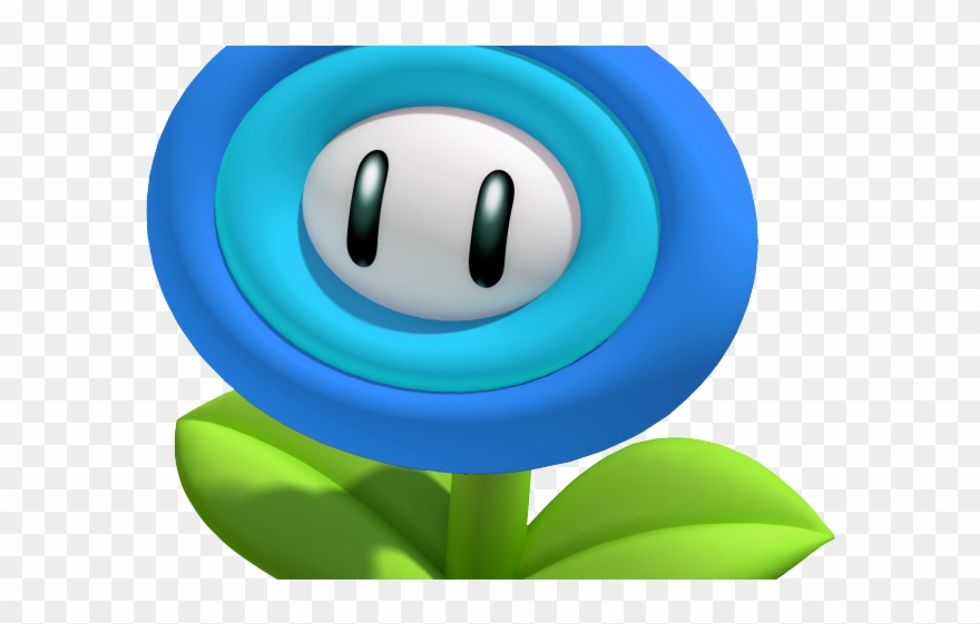 Super Mario Clipart Flower - Poderes De Mario Bros - Png Download