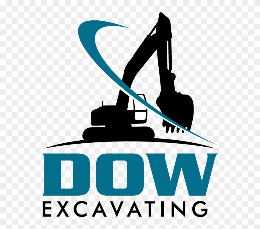 Dow Excavating - Logo Clipart