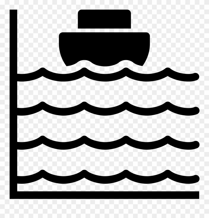 High Tide Filled Icon - Icon Clipart
