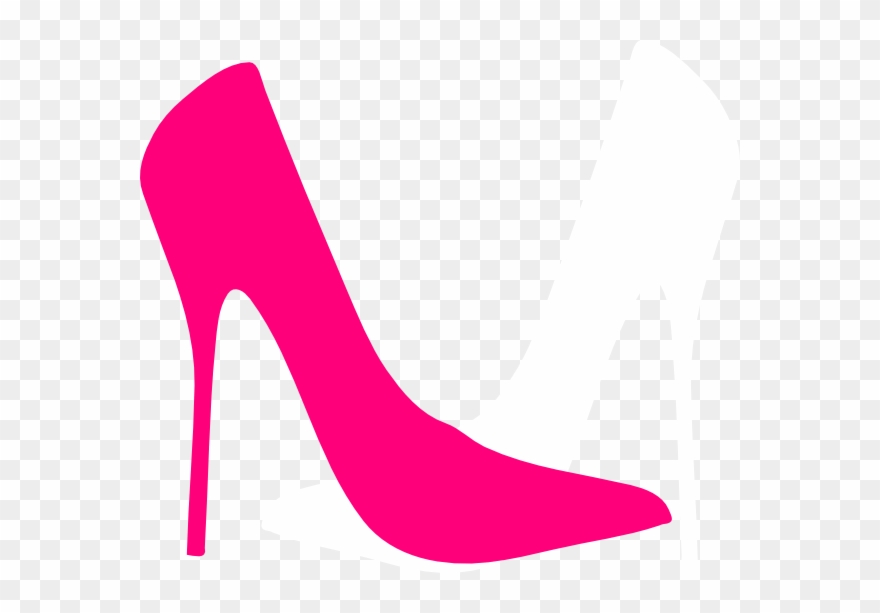 Pink High Heel Clipart - Png Download