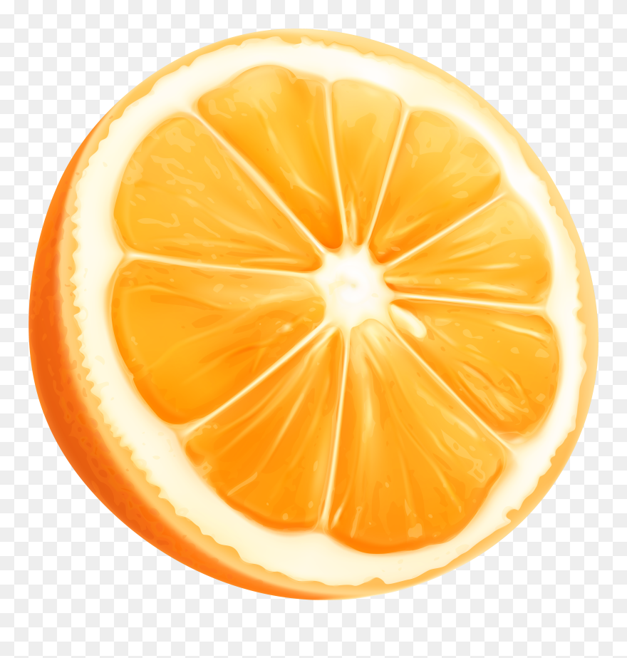Orange Slice Png Clip Art Imageu200b Gallery Yopriceville - Orange Slice Clipart Png Transparent Png