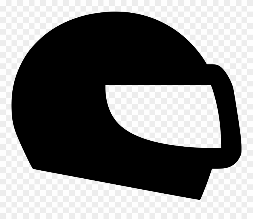 Motorcycle Helmet Comments - Icon Clipart