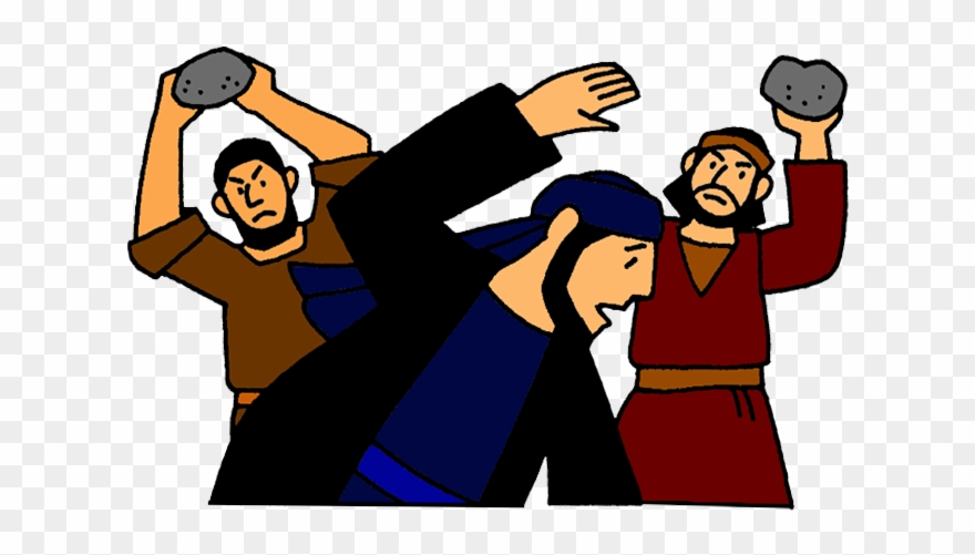 7 Stoning Of Stephen - Stoning Of Stephen Clipart - Png Download