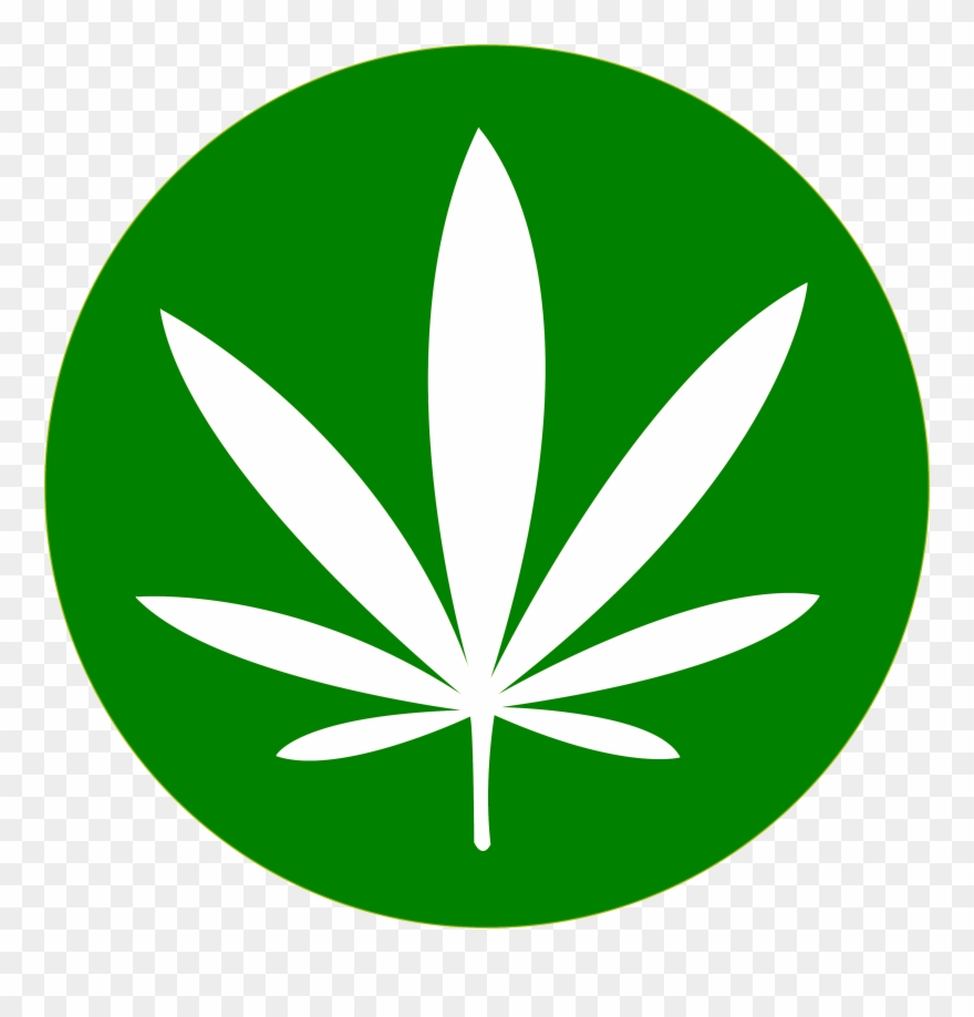 Cannabis Png - Transparent Background Pot Leaf Png Clipart