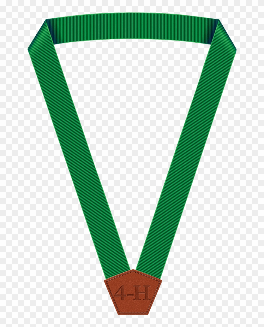 4-h Member Achievement Ribbon - Parallel Clipart