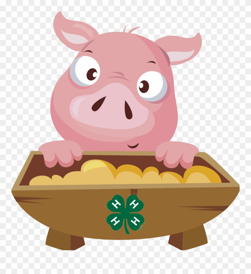 4-h Piggy - Worksheet Reading Comprehension Animals Grade 1 Clipart