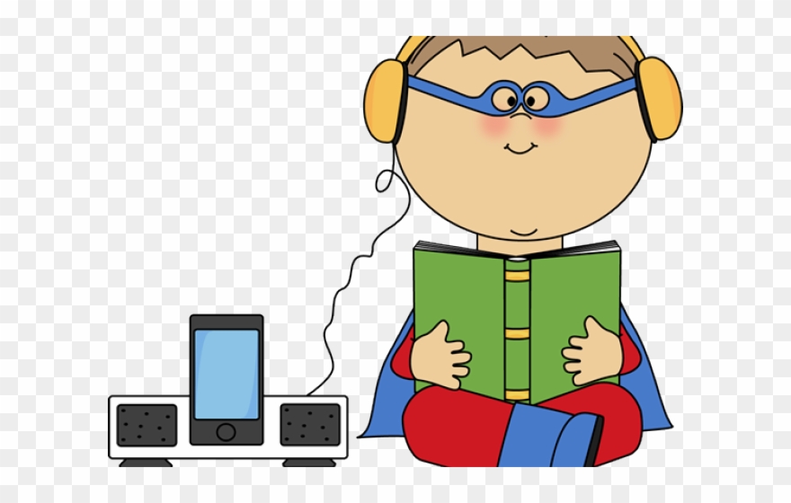 Listening Center Clipart - Classroom Clipart Of Superhero - Png Download