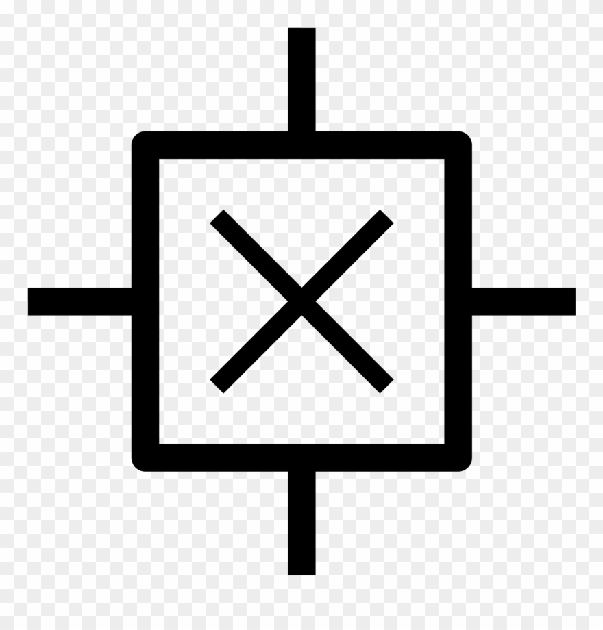 Open - Hall Sensor Schematic Symbol Clipart