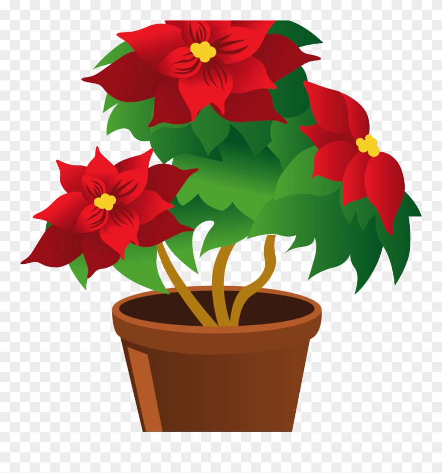 Pot Plant Clipart Cartoon - Happy Monday Images Hd - Png Download