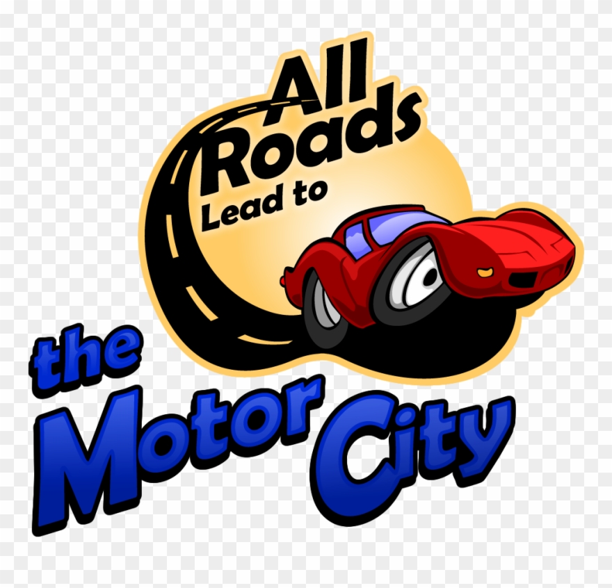 Detroit, Michigan - Cartoon Clipart