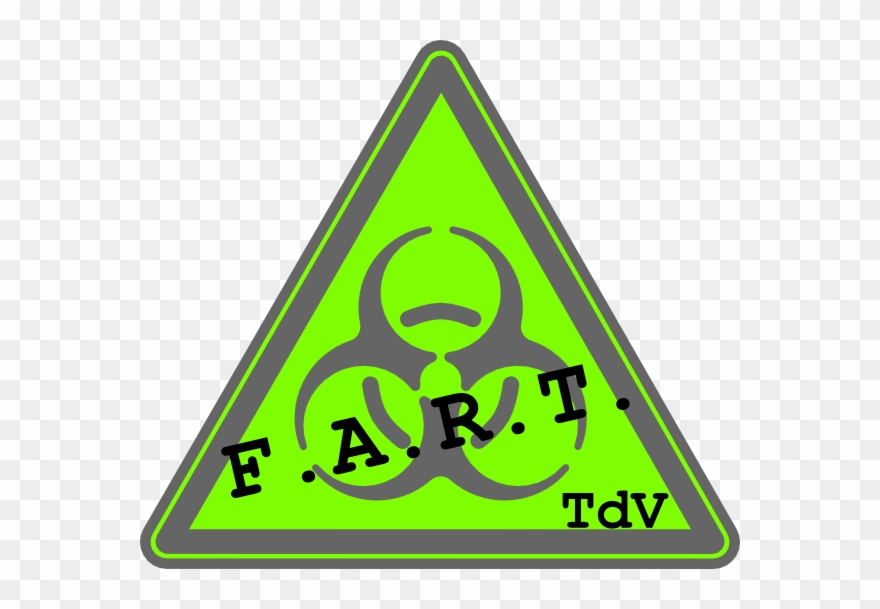 Neon Green Biohazard Signs Clipart
