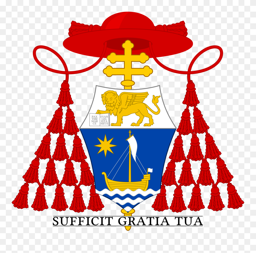 Clipart Library File Scola Patriarch Of - Coat Of Arms Cardinal Wuerl - Png Download