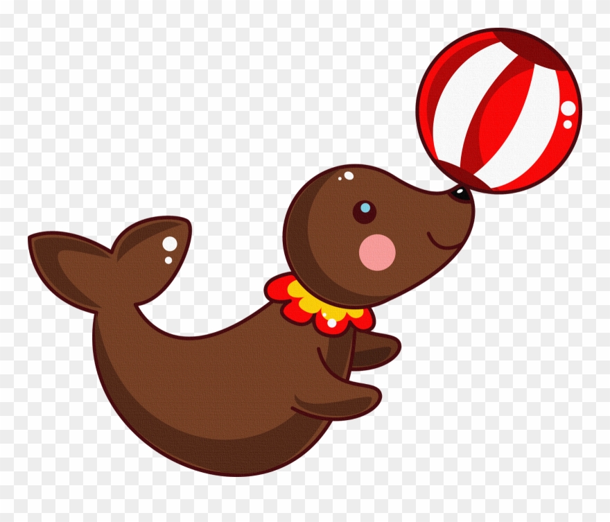 Ostrich Clipart Transparent Background - Оригинальный Рисунок Про Цирк - Png Download