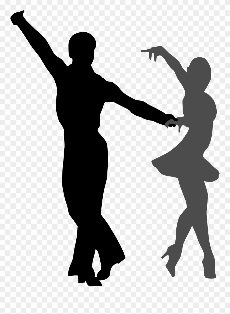 Ballroom Dance Dancing Material For Men And - Figuras De Baile De Salsa Clipart