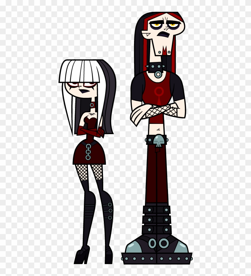Ennui And Crimson - Total Drama Ennui And Crimson Clipart