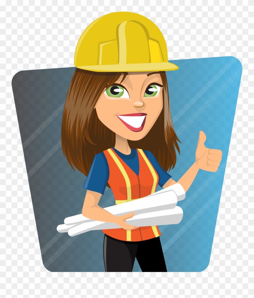 Swana's Five To Stay Alive For Waste To Energy Workers - Construction Project Manager Cartoon Clipart