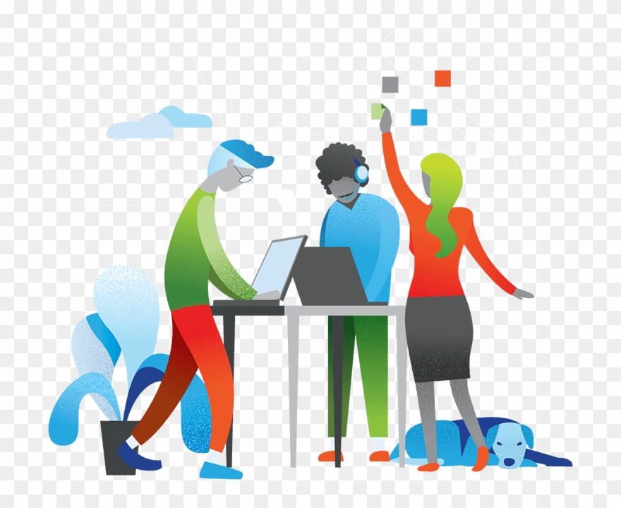Employee Engagement-group Of People - The Employee Engagement Group Clipart