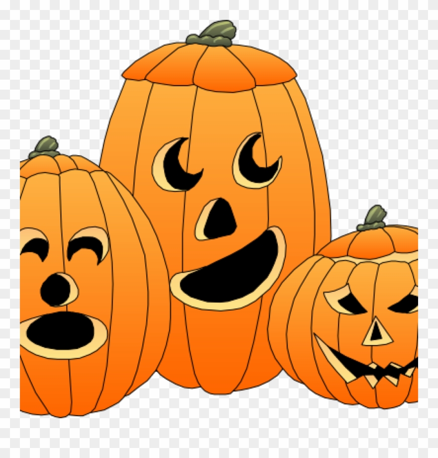 Cute Pumpkin Clipart Free 14 - Jack O Lanterns Clipart - Png Download