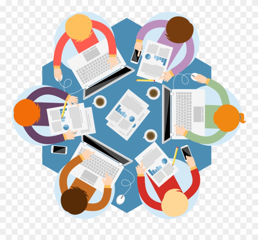 Employee Pulse Surveys - Study Team Clipart