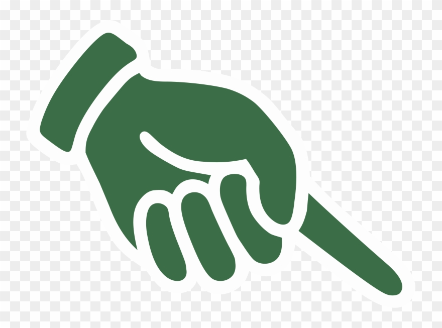 Pointing-right - Finger Pointing Right Down Clipart