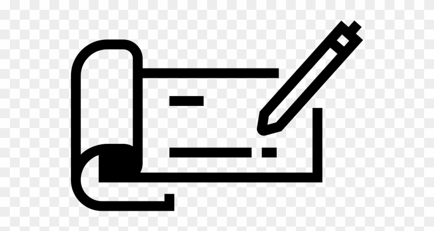 And Finding New Customers, You're Left With Little - Cheque Icono Clipart