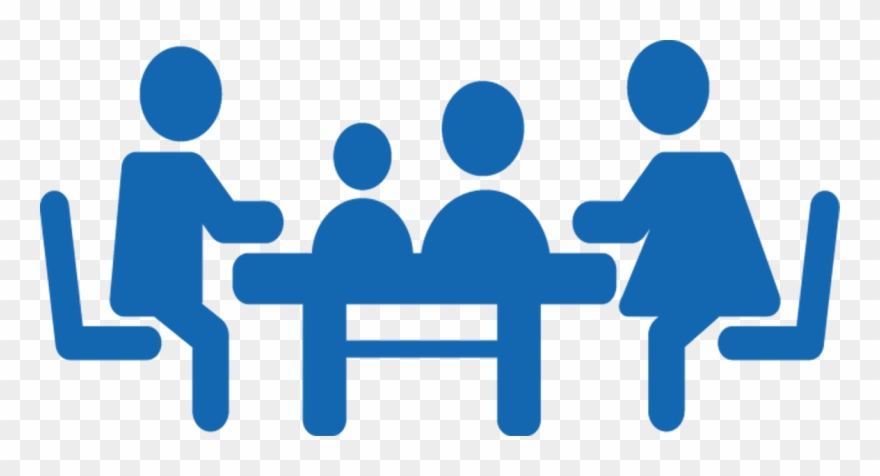 Employees Conferece Table - Icon Clipart