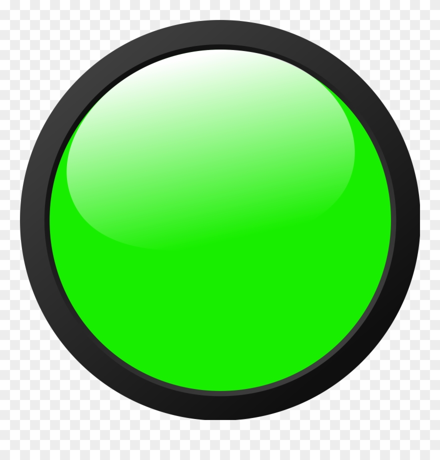 Green Zone - Green Traffic Light Icon Clipart