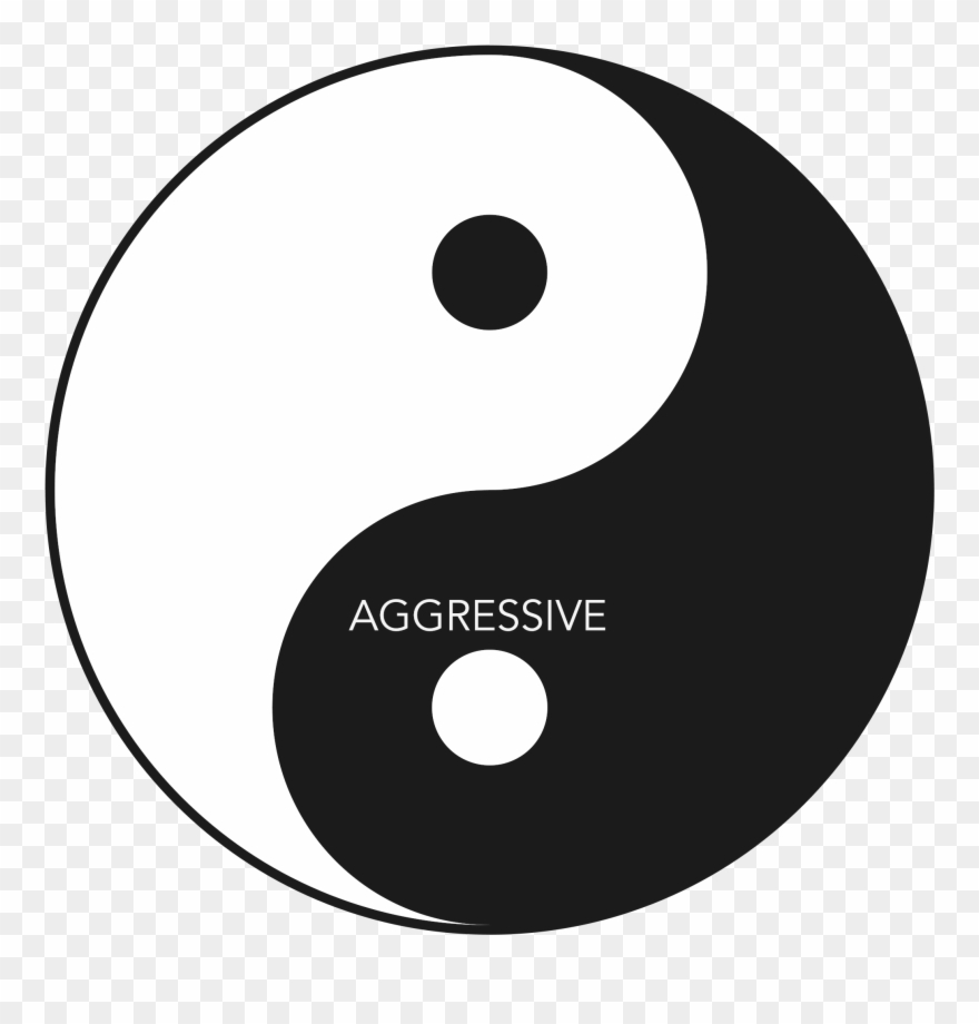 And The Other Was A Little Too Passive - Yin Yang Jpg Clipart