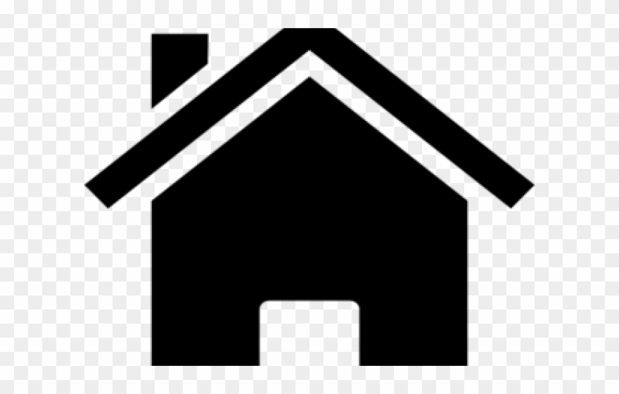 House Logo Black And White Clipart
