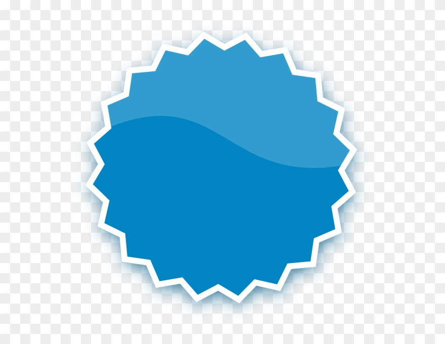 Blue Plain Sticker Clip Art At Clker Com - Free Water Test - Png Download