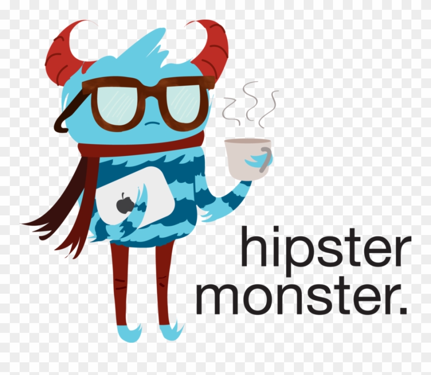 Urban Culture - Monster Hipster Clipart