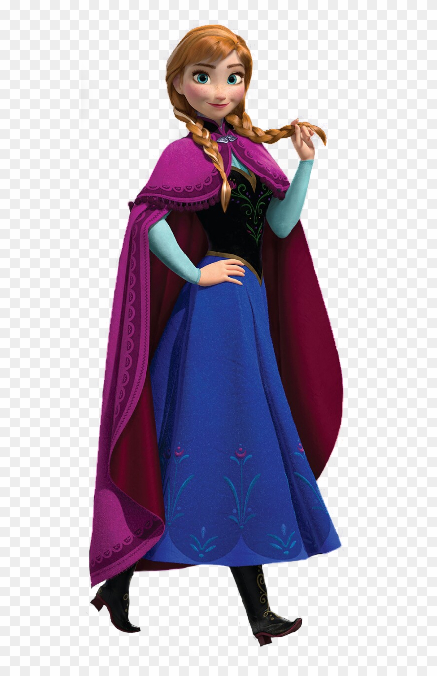 Frozen Clipart Hipster Anna - Anna Png Transparent Png
