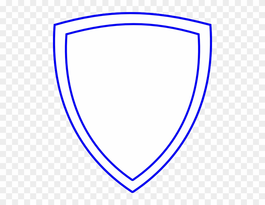 Shield - Outline - Clip Art - Png Download