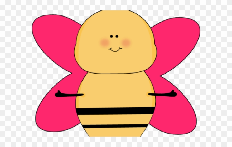 Cute Clipart Teacher - Bee - Png Download