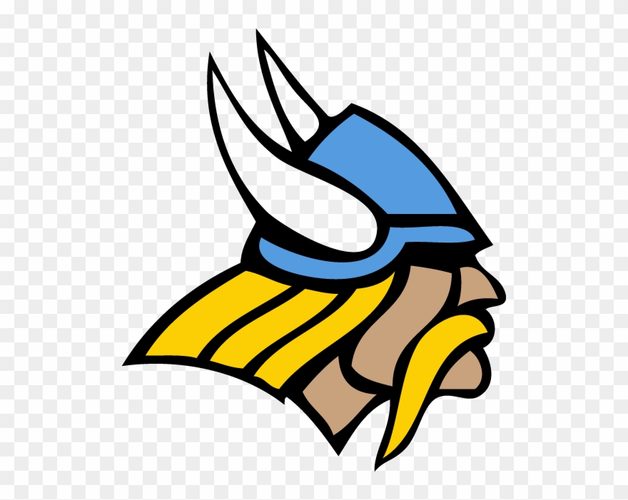 Taylor Leadership Academy - River Valley Viking Head Clipart
