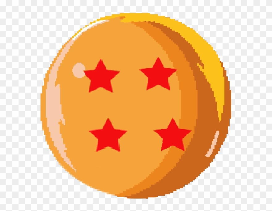 Dragon Ball Clipart Sprite - Star Pattern Svg - Png Download