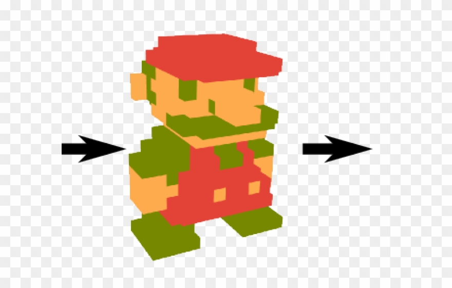 Sprite Clipart 8bit - Video Game - Png Download